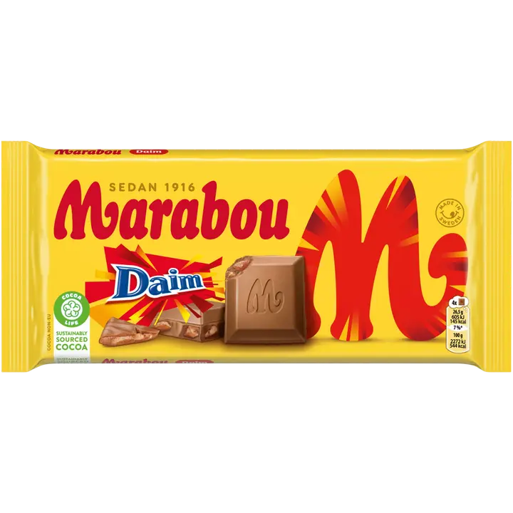 Marabou Daim suklaalevy 200g