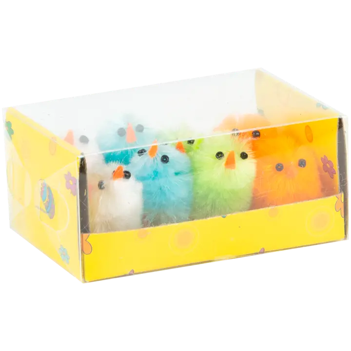 Pääsiäistipu värikäs 3,5 cm 8 kpl