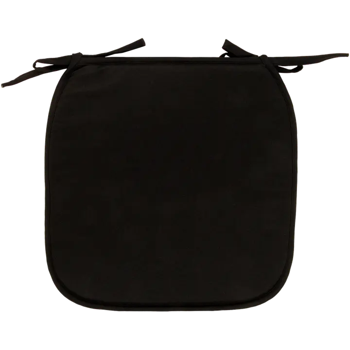 House istuintyyny 4 kpl 38x38 cm, musta