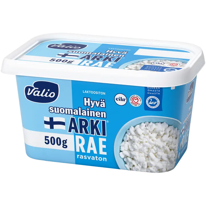 Valio Hyvä suomalainen Arki® rae rasvaton 500 g laktoositon