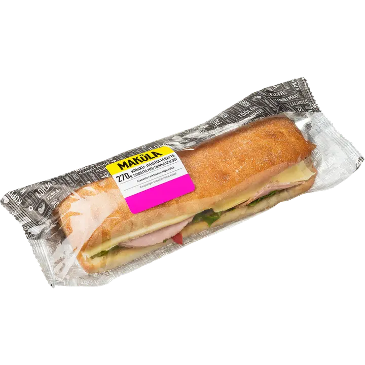 Makula KINKKU-JUUSTO CIABATTA 270g