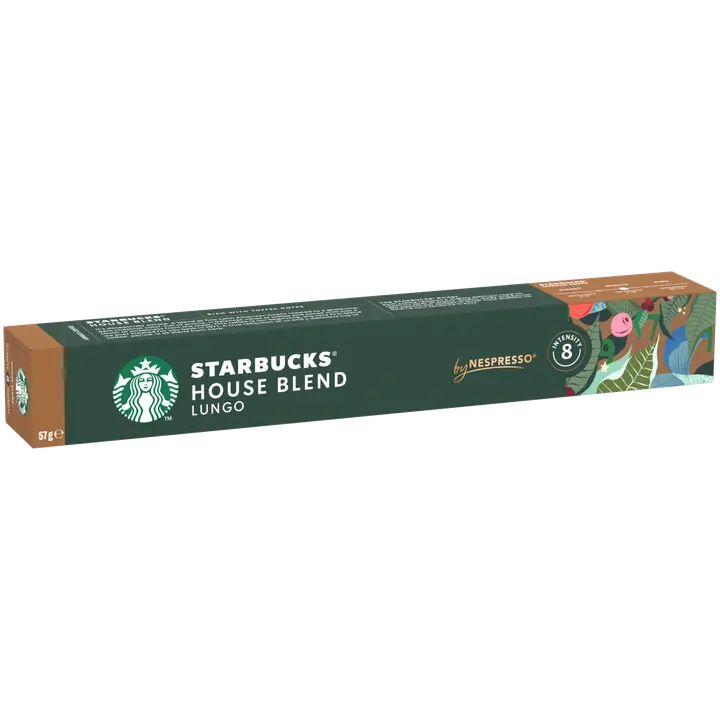 Starbucks Nespresso Houseblend Lungo 10 kaps/57g