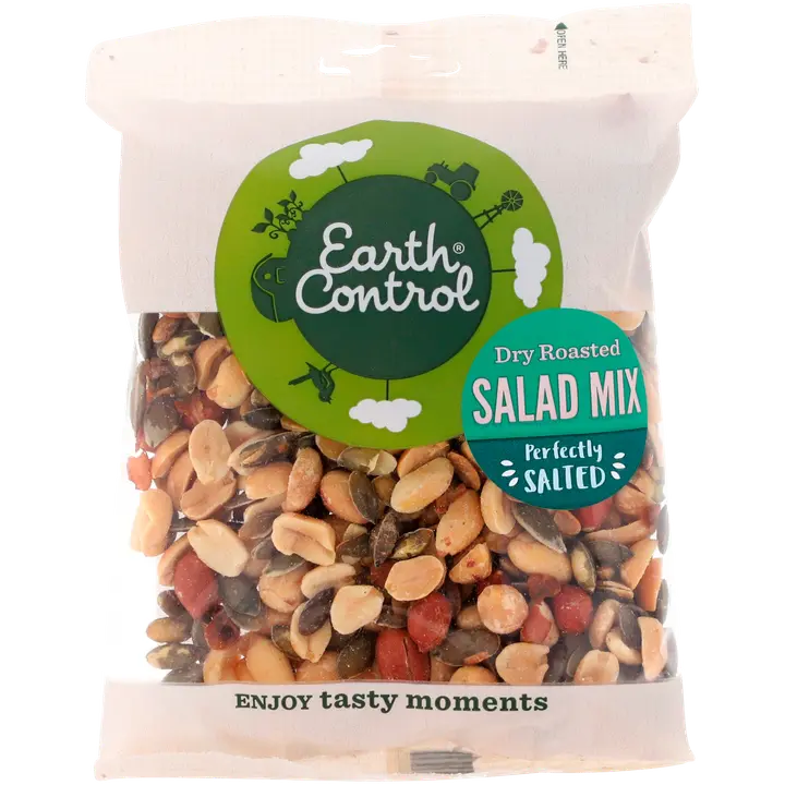 Earth Control Paahdettu ja suolattu salaattisekoitus 125g