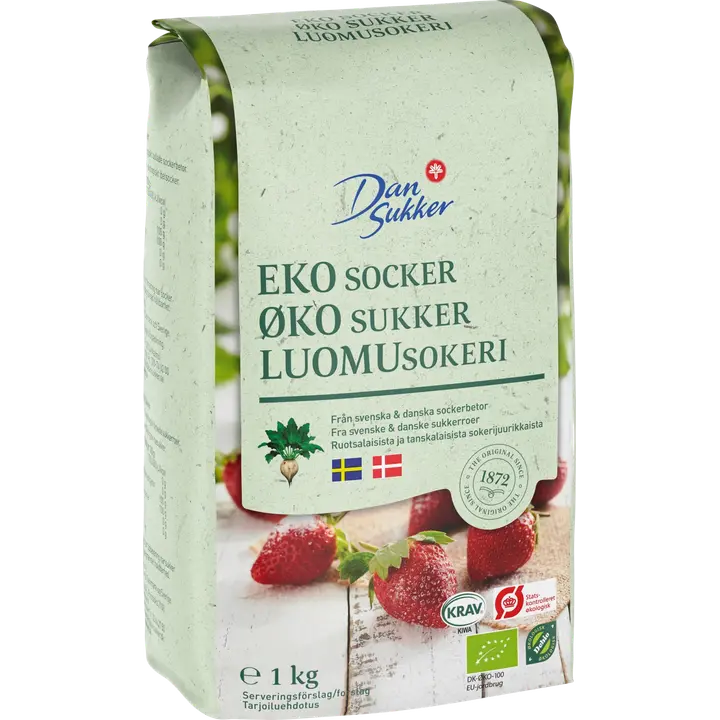 Dansukker Luomusokeri 1kg