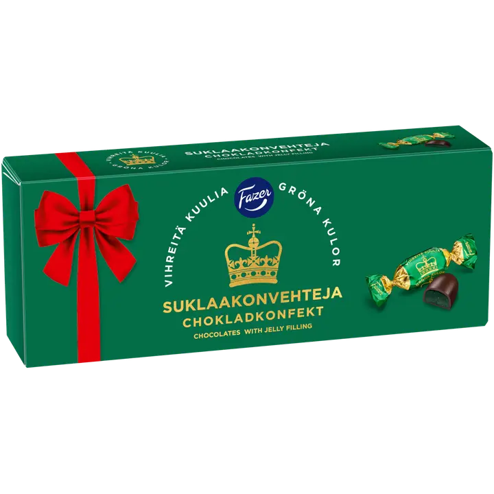 Fazer Vihreitä kuulia tumma suklaakonvehti 295g