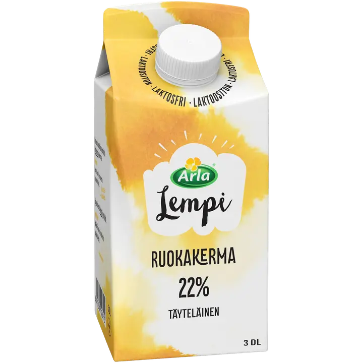 Arla Lempi Ruokakerma 3 dl 22% laktoositon