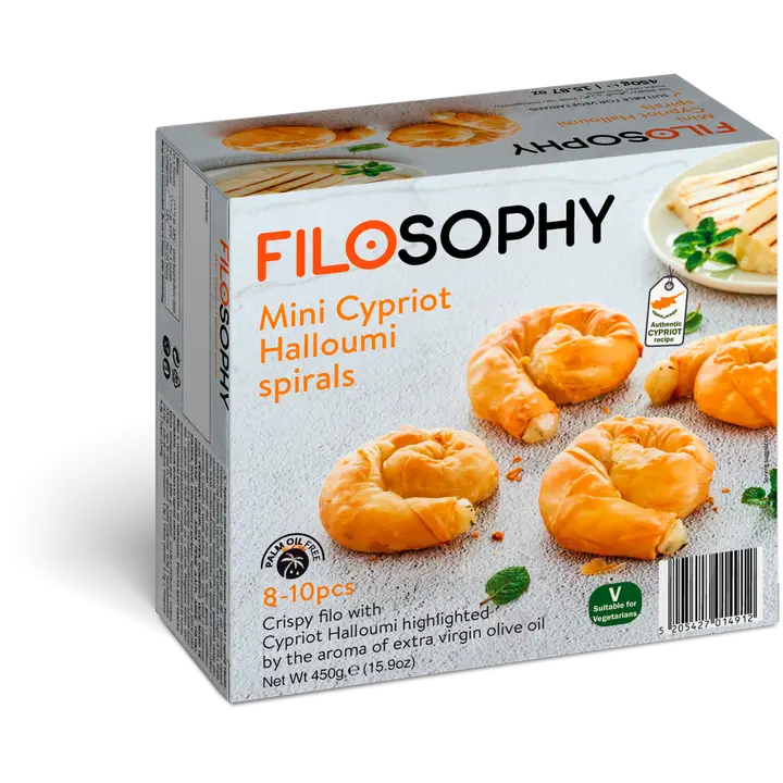 Filosophy halloumipasteija 450g