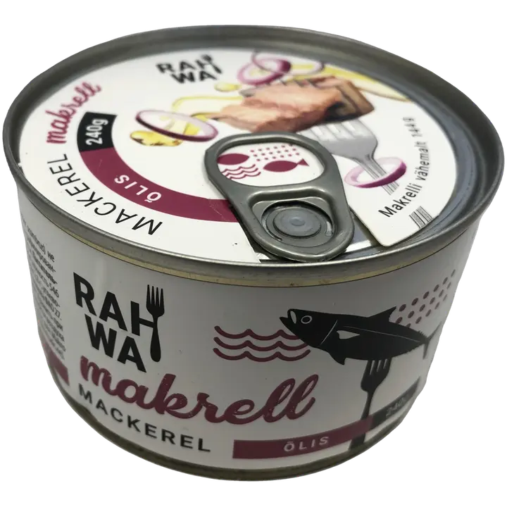 Rahwa makrel õlis 240g