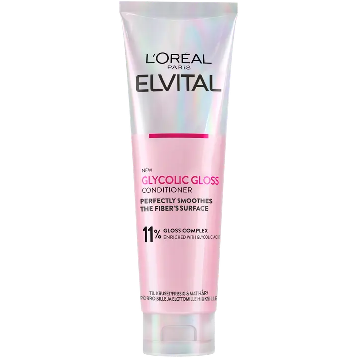 L'Oréal Paris Elvital Glycolic Gloss hoitoaine kiillottomille hiuksille 150ml