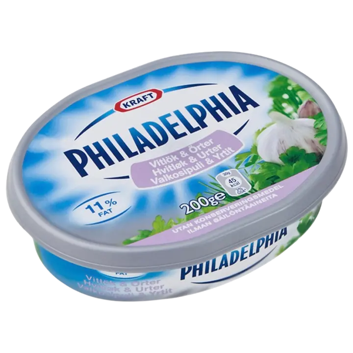 Toorjuust Light küüslaugu ja ürtidega, 200g