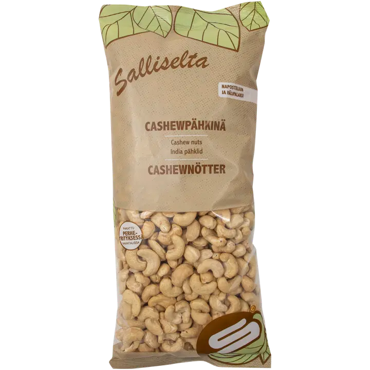Salliselta Cashewpähkinä 800g