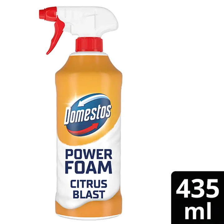Domestos Power Foam Citrus Blast wc-puhdistussuihke 435 ml
