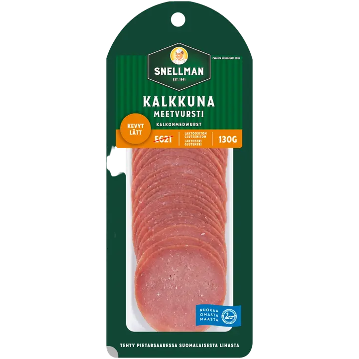 Snellman Kevyt kalkkunameetvursti 130g