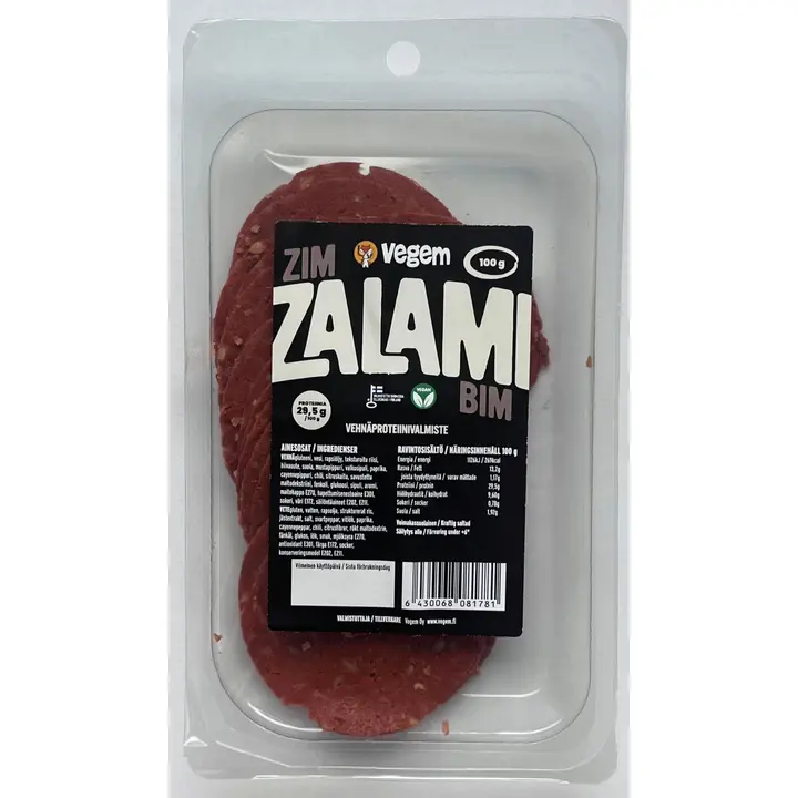 Vegem vege zalami leikkele 100g