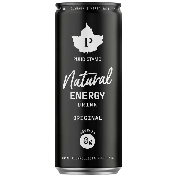 Puhdistamo Natural Energy Drink - Original 330 ml