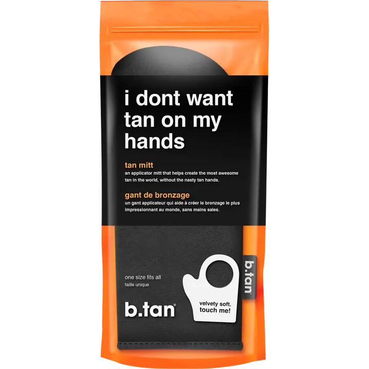 b.tan I don't want tan on my hands itseruskettavan levityskinnas