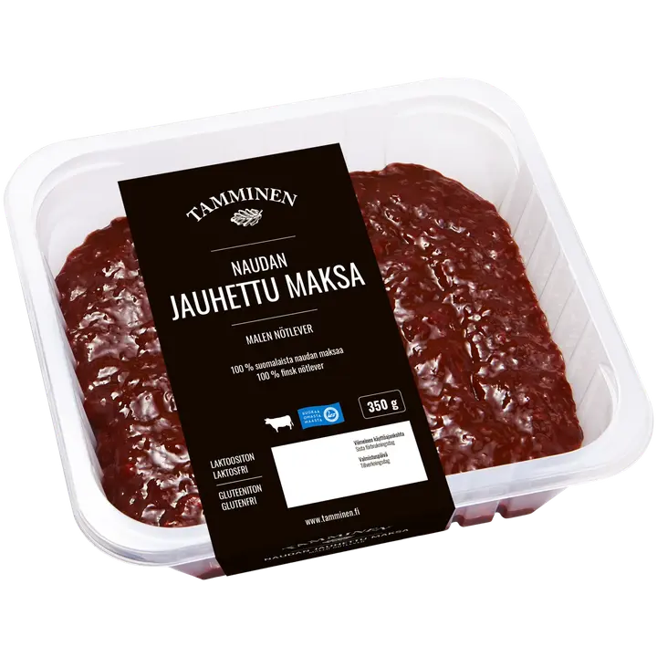 Tamminen naudan maksa jauhettu 350g