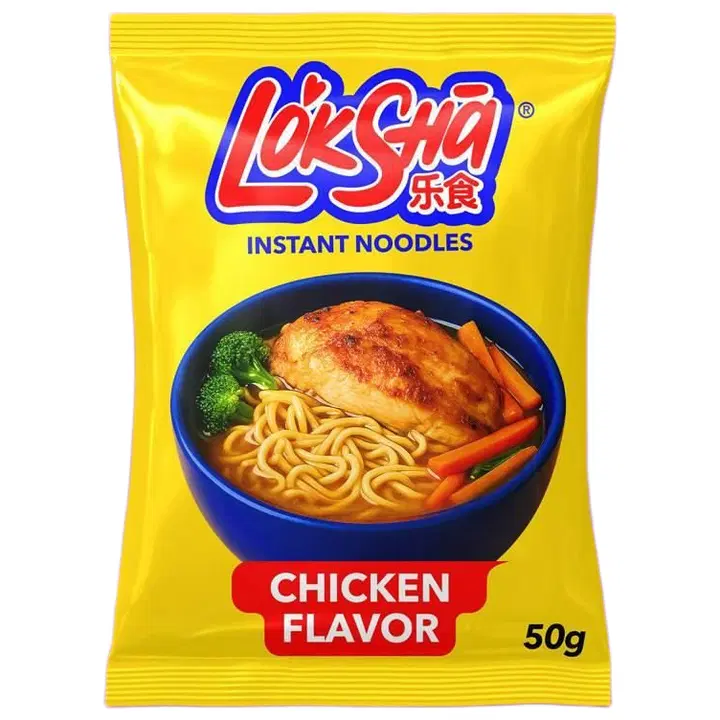 Loksha kanalihamaitselise puljongiga kiirnuudlid 60g