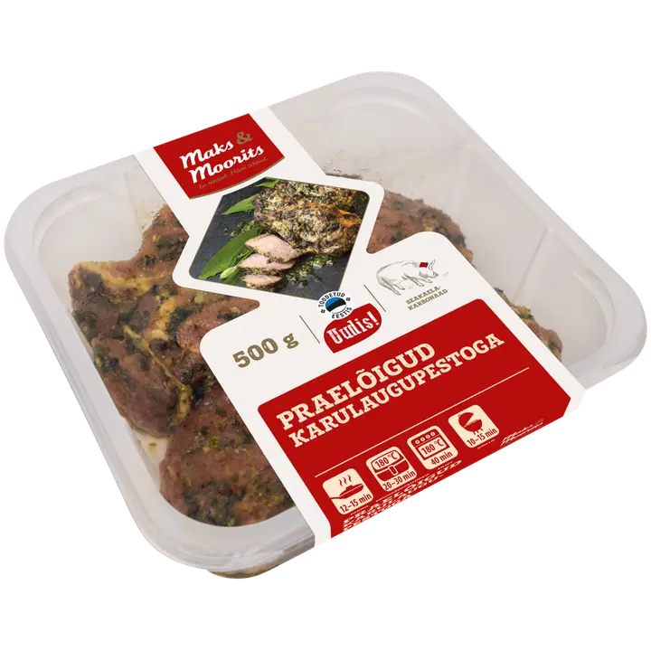 Maks ja Moorits Praelõigud Karulaugupestoga 500G