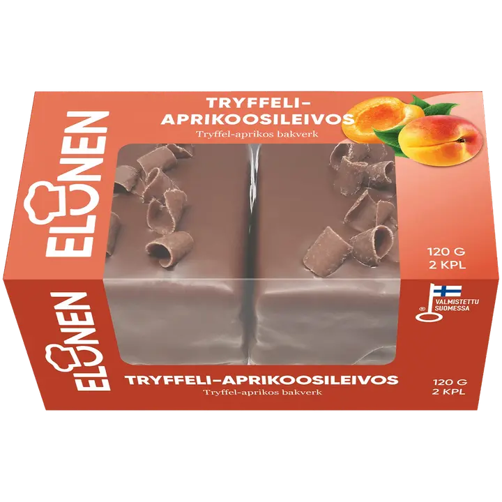 Elonen Tryffeli-aprikoosileivos 2kpl 120g