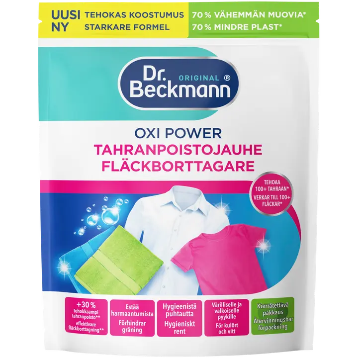 Dr Beckmann Oxi Power Tahranpoistojauhe 400 g