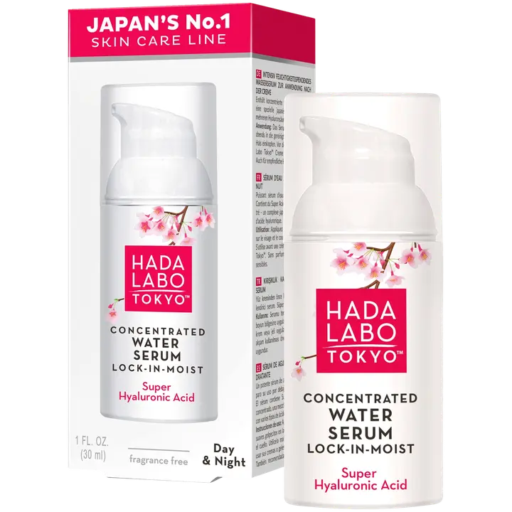HADA LABO Concentrated Water Serum Lock-in-Moist seerumi 30ml