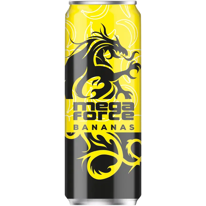 Megaforce Banaani sokeriton energiajuoma 0,5l
