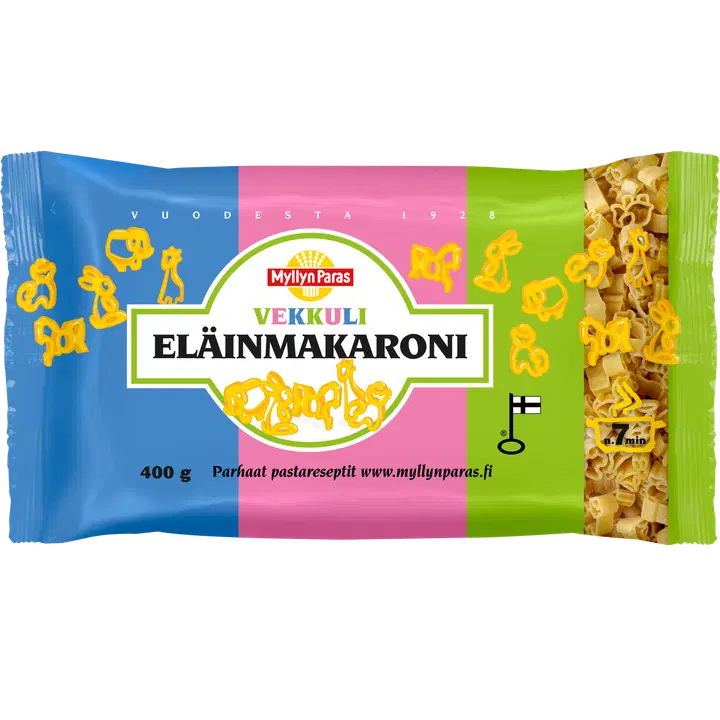 Myllyn Paras Vekkuli Eläinmakaroni 400 g