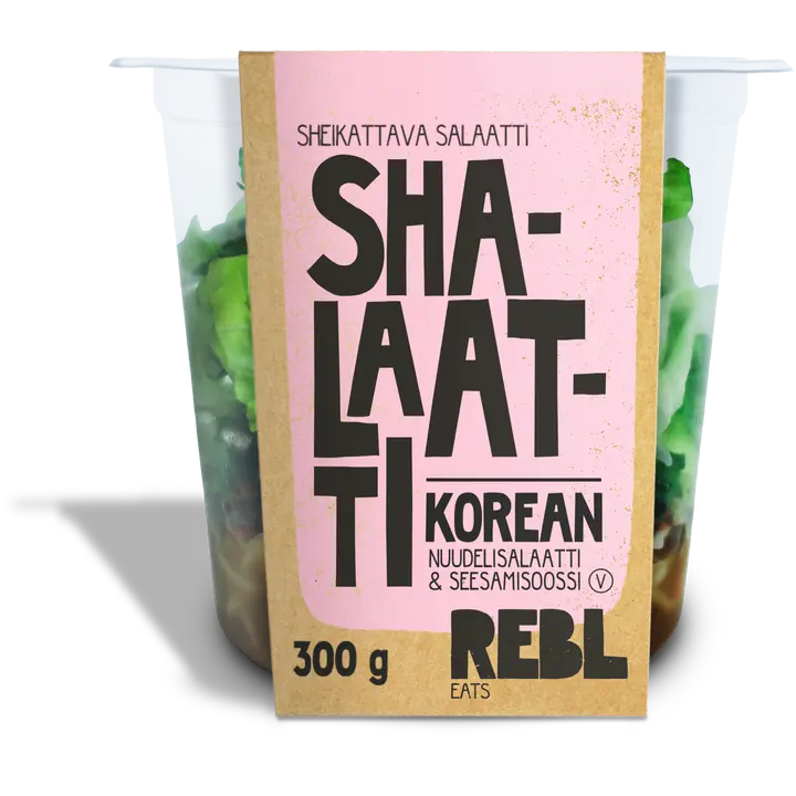 Rebl Eats Shalaatti Korealainen nuudelisalaatti & seesami 300g