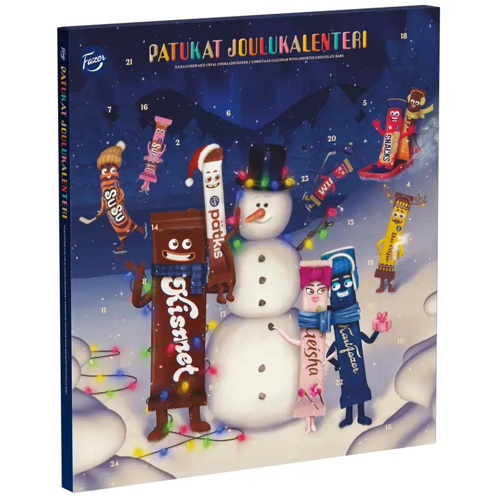 Fazer patukat joulukalenteri 660g