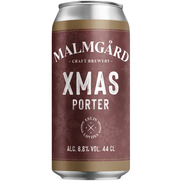 Malmgård Xmas-Porter 6,8% olut 0,44l tölkki