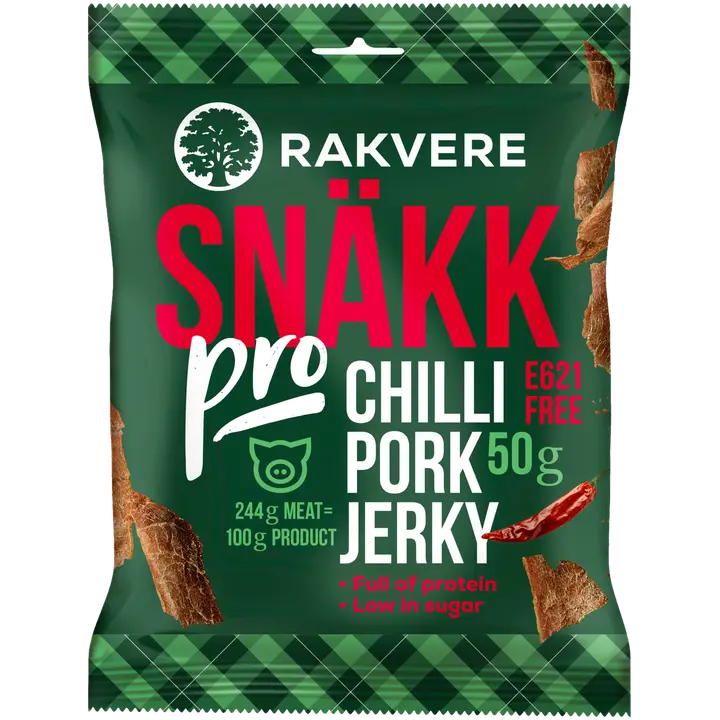 Rakvere Chili Pork Jerky 50G