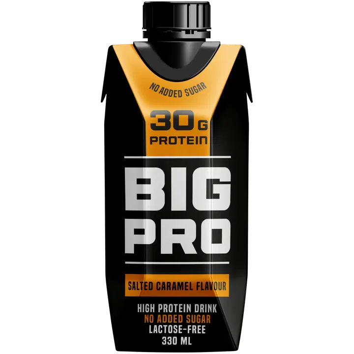 BIG PRO proteiinijuoma suolainen karamelli  330 ml UHT laktoositon
