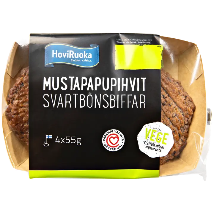 HoviRuoka Mustapapupihvi 220g/4kpl