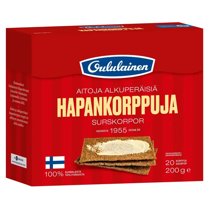 Oululainen Hapankorppu 200g