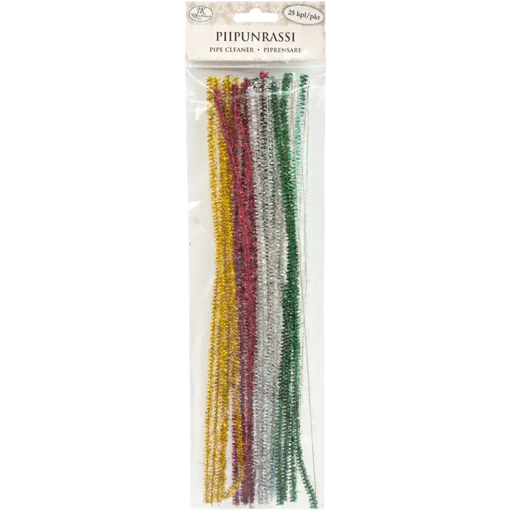 J.K. Primeco Piipunrassi Joululajitelma glitter 25kpl