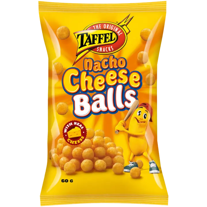 Taffel Nacho Juustupallid 60 g