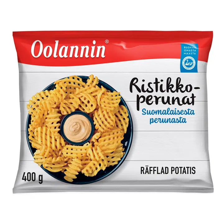 Oolannin räfflad potatis 400g