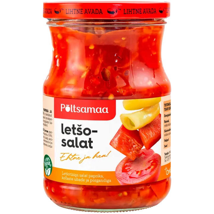 Põltsamaa letšosalat 550 g