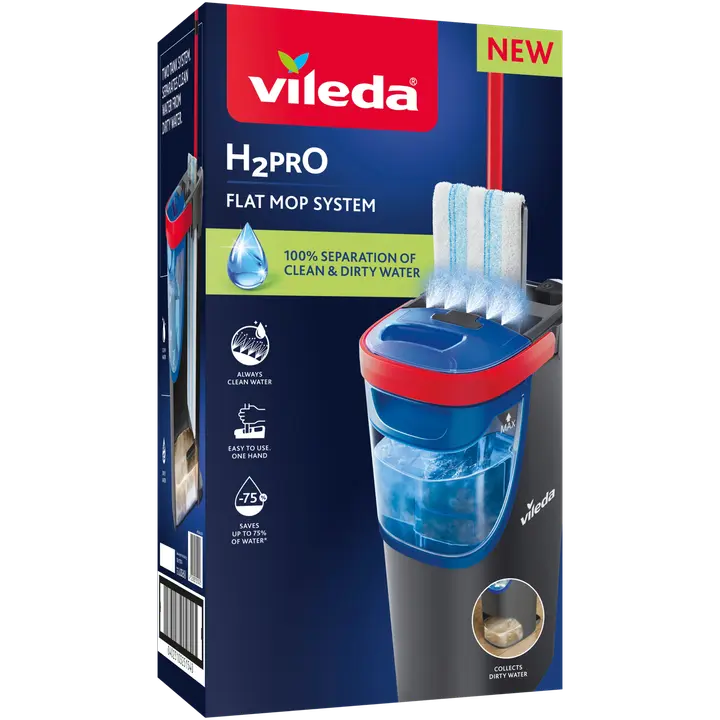Vileda H2Pro levymoppisetti