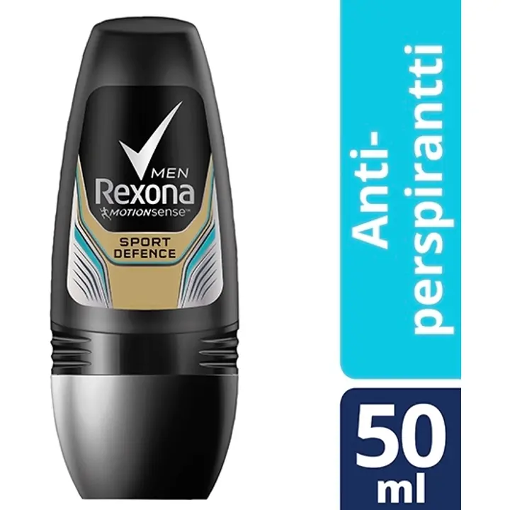Rexona for Men Sport Defence Antiperspirantti Deodorantti Roll-on Miehille 48 h suoja 50 ml