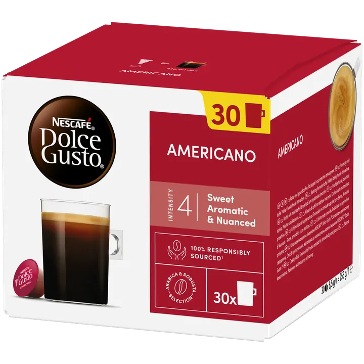Nescafé Dolce Gusto Americano 30 kaps/255g