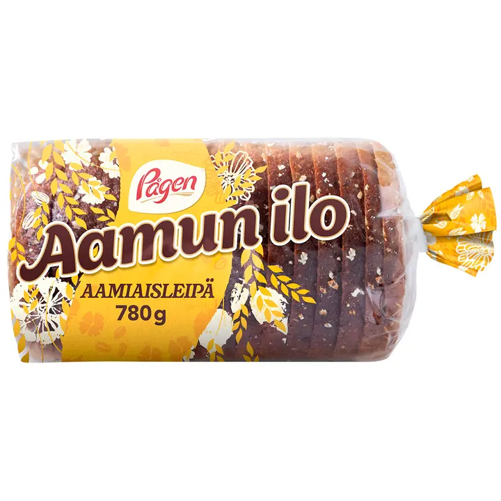 Pågen Aamun Ilo viipaloitu sekaleipä 780g