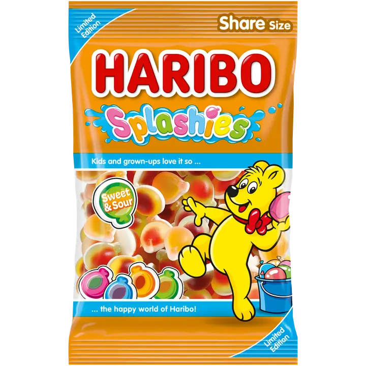 HARIBO Splashies 280 g karkkipussi