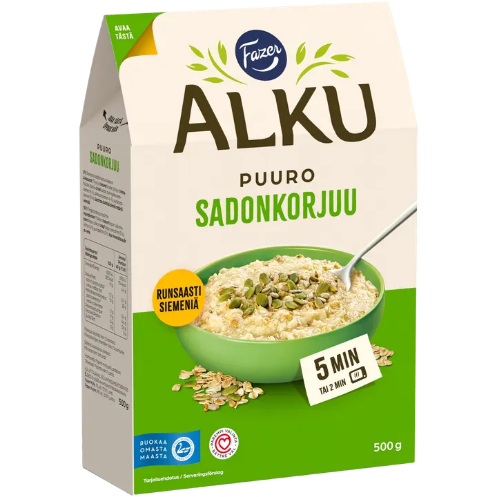 Fazer Alku Sadonkorjuupuuro 500 g