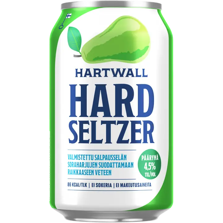 Hartwall Hard Seltzer Päärynä 4,5% 0,33 l