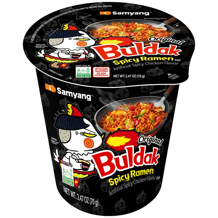 Samyang Buldak nuudlid tulise kana maitsega samyang, tops 70g
