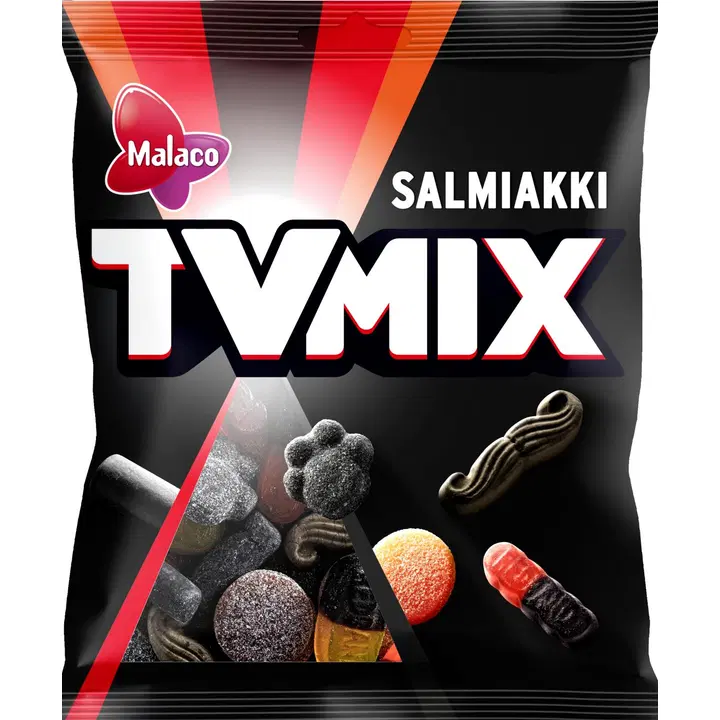 Malaco TV Mix Salmiakki makeissekoitus 280g