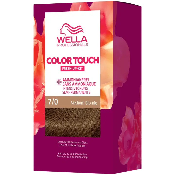 Wella Professionals Color Touch Pure Naturals Medium Blonde 7/0 kotiväri 130 ml