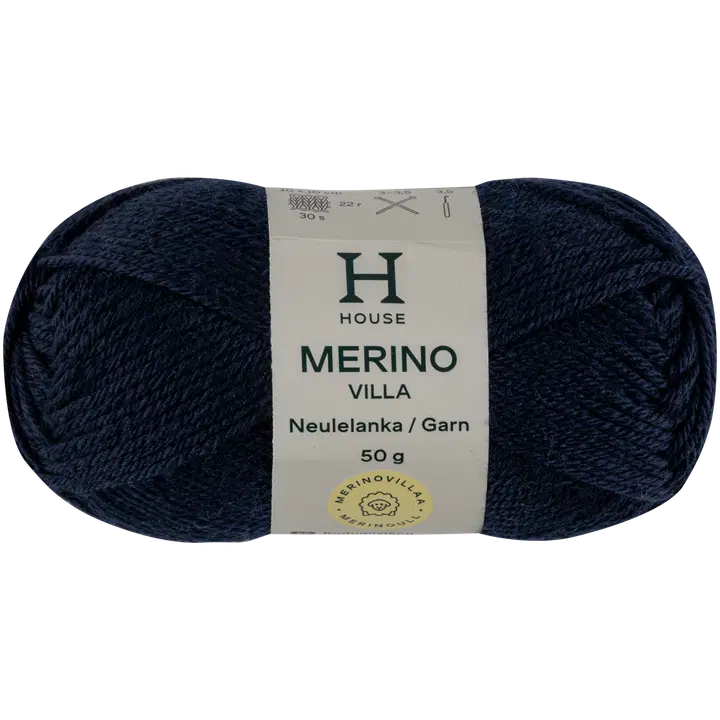 House lanka merinovilla 50g CNE-1833 navy blue